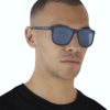 Armani Exchange Blue Square Men's Sunglasses
